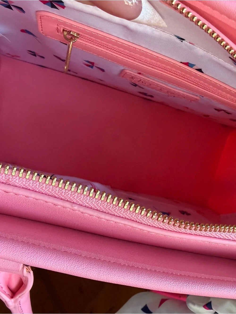Betsey Johnson XOLALA Pink/Ivory Quilted Satchel / Crossbody 🆕
